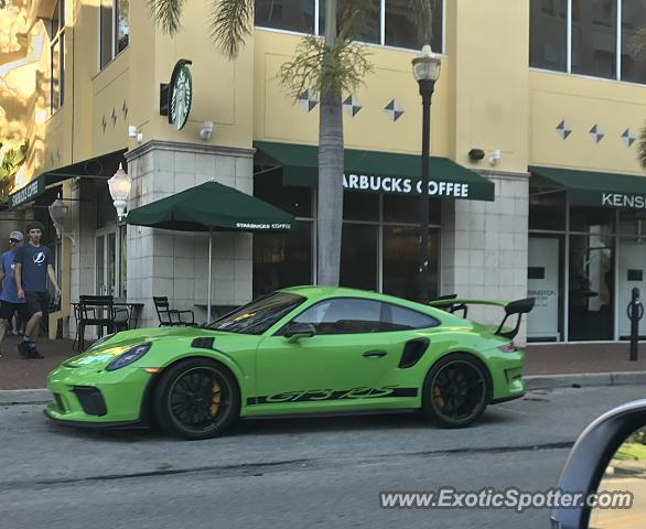 Porsche 911 GT3 spotted in Tampa, Florida