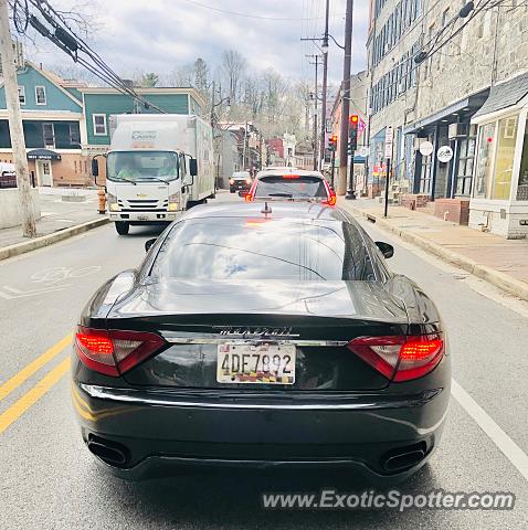 Maserati GranTurismo spotted in Ellicott City, Maryland