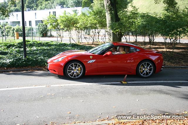 Ferrari California spotted in Leuven, Belgium