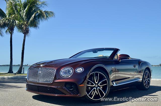 Bentley Continental spotted in Sarasota, Florida