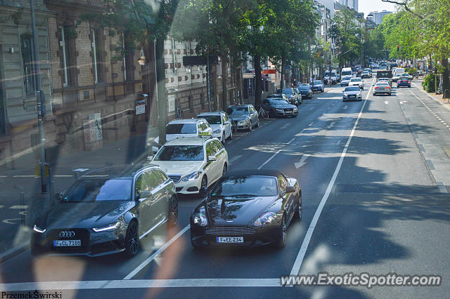 Aston Martin DB9 spotted in Frankfurt a.Main, Germany