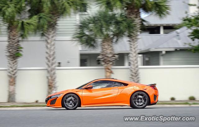 Acura NSX spotted in Jacksonville, Florida