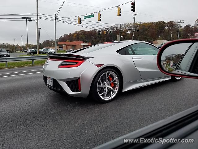 Acura NSX spotted in Ellicott City, Maryland