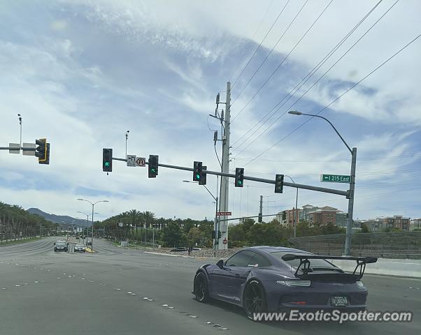 Porsche 911 GT3 spotted in Henderson, Nevada