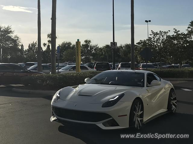 Ferrari F12 spotted in Tampa, Florida