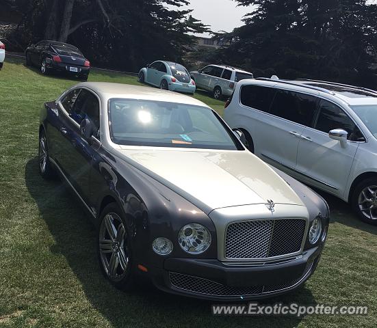 Bentley Mulsanne spotted in Seaside, California