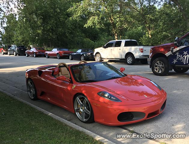 Ferrari F430 spotted in Elkhart Lake, Wisconsin