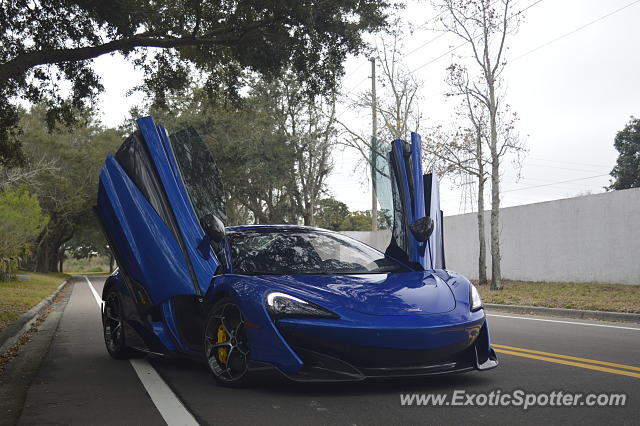 Mclaren 600LT spotted in Tampa, Florida