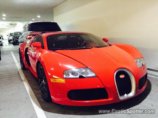 Bugatti Veyron spotted in Beverly Hills, California
