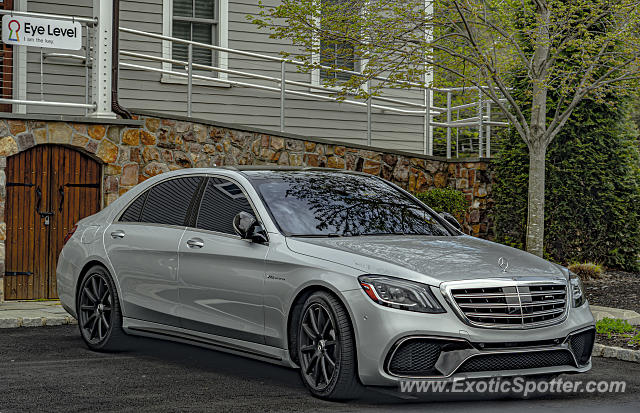 Mercedes S65 AMG spotted in Bedminster, New Jersey