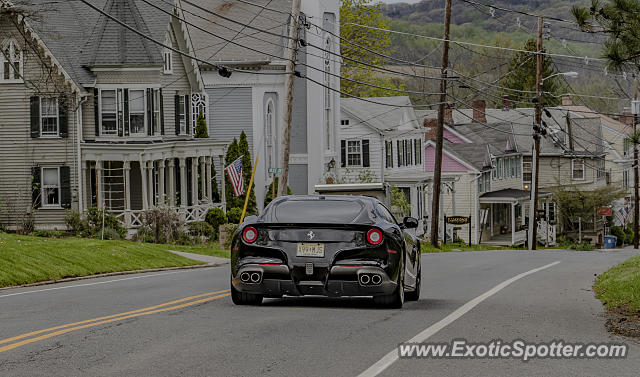 Ferrari F12 spotted in Tewksbury, New Jersey