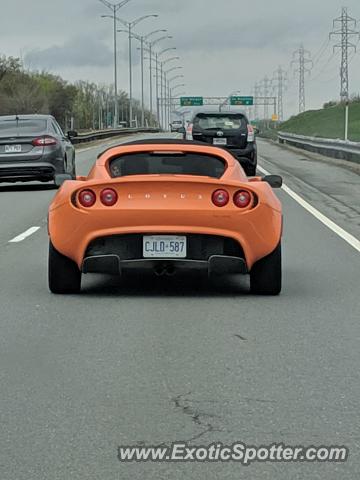 Lotus Elise spotted in Montreal, Canada