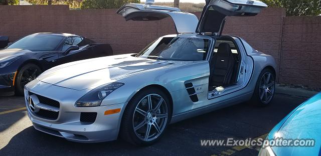 Mercedes SLS AMG spotted in Cleveland, Ohio
