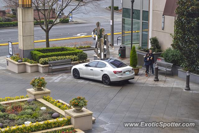Maserati Ghibli spotted in Bellevue, Washington