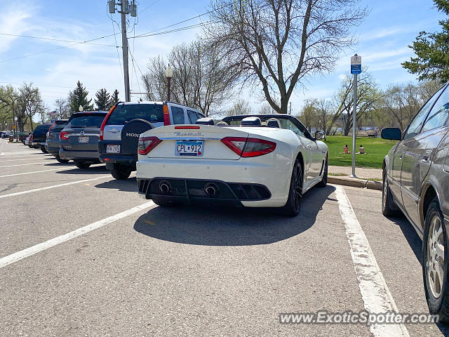 Maserati GranCabrio spotted in Stillwater, Minnesota