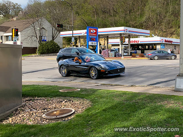 Ferrari California spotted in Stillwater, Minnesota