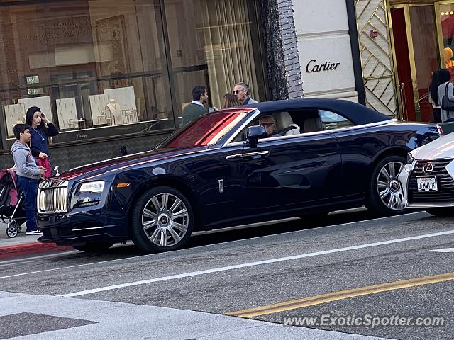 Rolls-Royce Dawn spotted in Beverly Hills, California