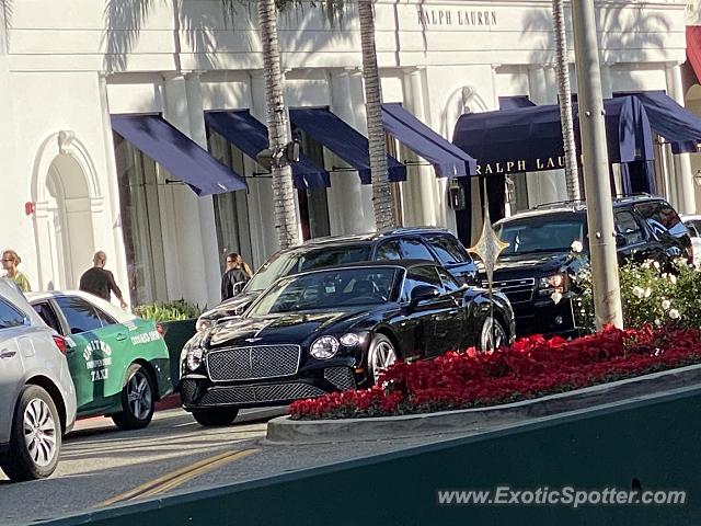 Bentley Continental spotted in Beverly Hills, California