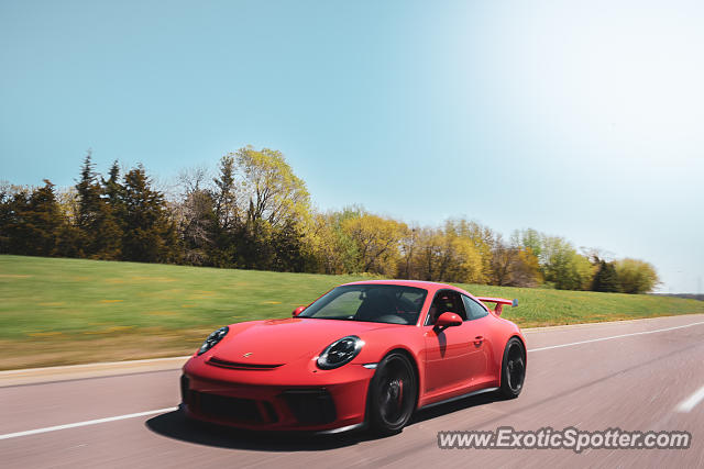 Porsche 911 GT3 spotted in Shakopee, Minnesota