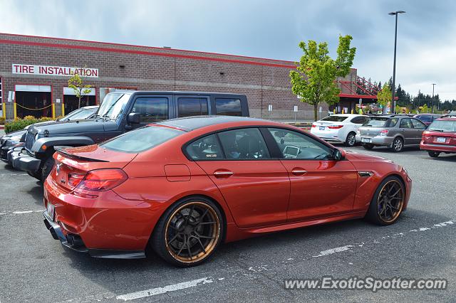 BMW M6 spotted in Shoreline, Washington