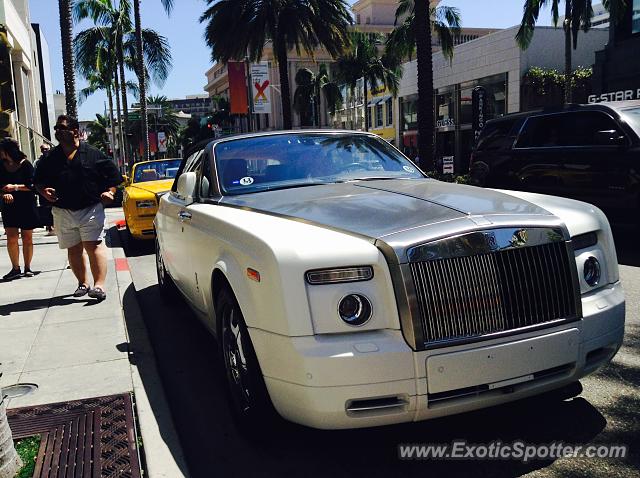 Rolls-Royce Phantom spotted in Beverly Hills, California