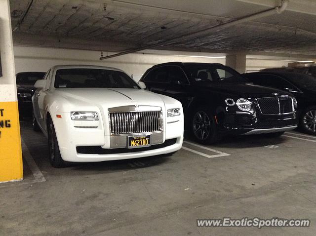 Bentley Bentayga spotted in Beverly Hills, California