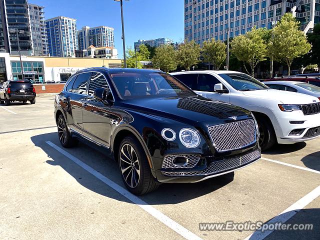 Bentley Bentayga spotted in Atlanta, Georgia