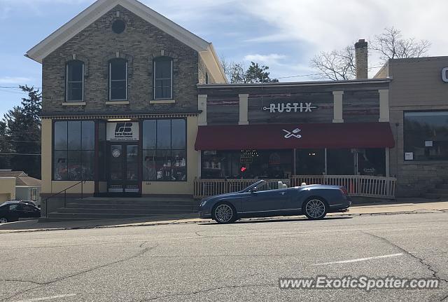 Bentley Continental spotted in Mukwonago, Wisconsin