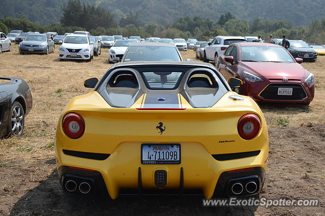 Ferrari F60 America spotted in Carmel Valley, California