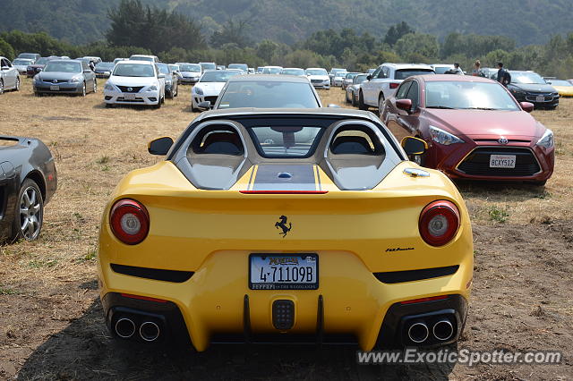 Ferrari F60 America spotted in Carmel Valley, California