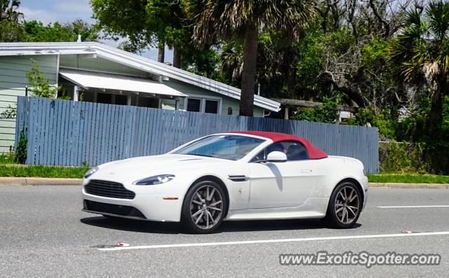 Aston Martin Vantage spotted in Jacksonville, Florida