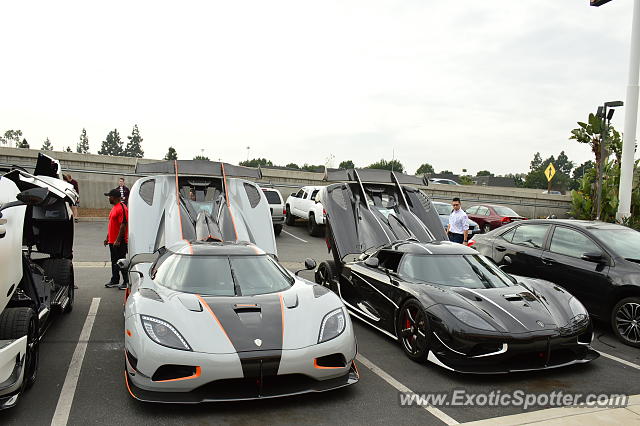 Koenigsegg Agera R spotted in Orange County, California