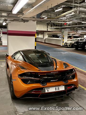 Mclaren 720S spotted in Dubai, United Arab Emirates