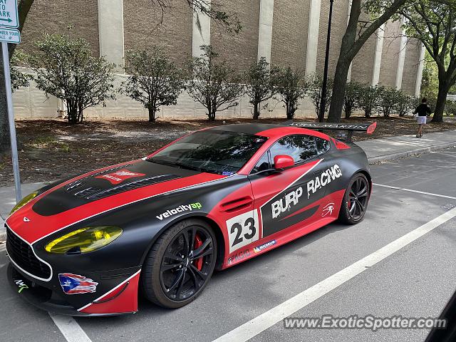 Aston Martin Vantage spotted in Savannah, Georgia