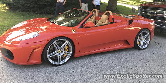 Ferrari F430 spotted in Elkhart Lake, Wisconsin