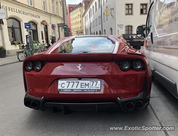 Ferrari 812 Superfast spotted in Munich, Germany