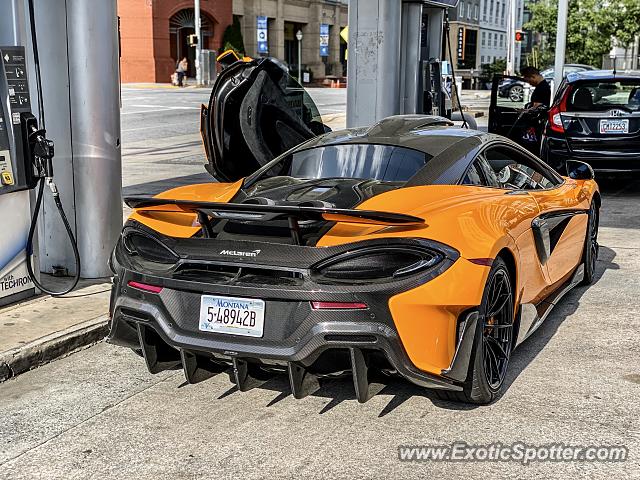 Mclaren 600LT spotted in Buckhead, Georgia