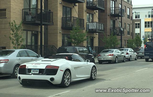 Audi R8 spotted in Des Moines, Iowa
