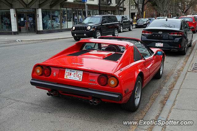 Ferrari 308 spotted in Calgary, Canada