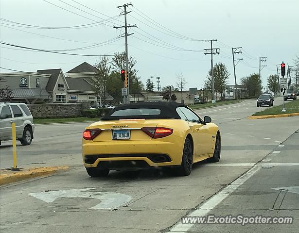 Maserati GranTurismo spotted in Schaumburg, Illinois