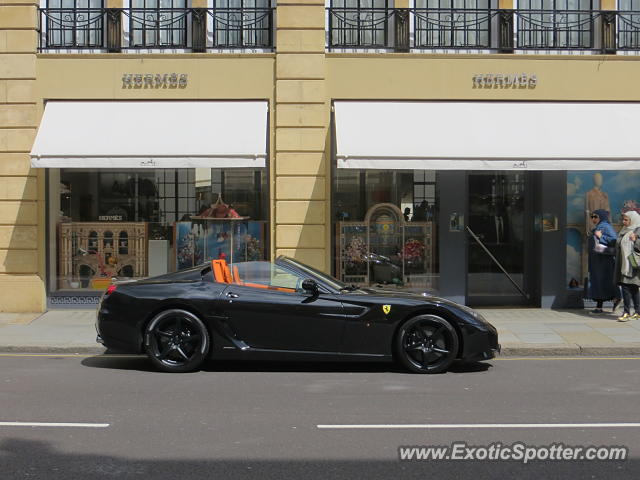 Ferrari 599GTO spotted in London, United Kingdom
