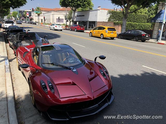Pagani Huayra spotted in Beverly Hills, California
