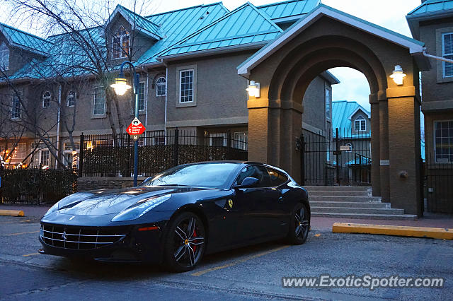 Ferrari FF spotted in Calgary, Canada
