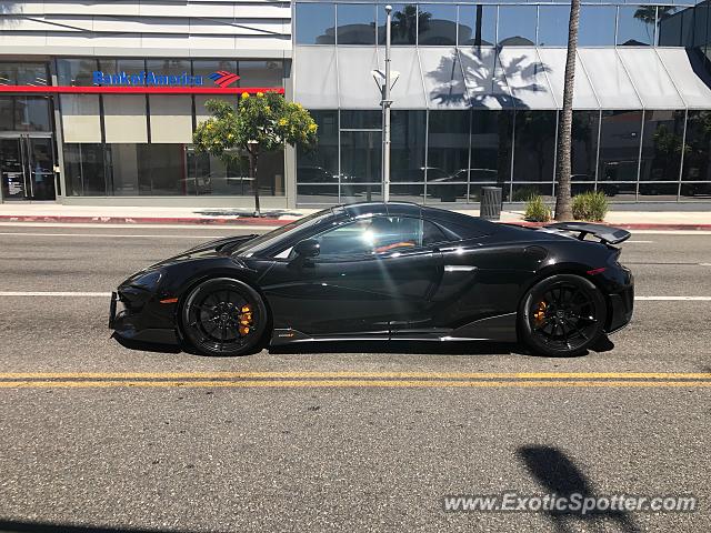 Mclaren 600LT spotted in Beverly Hills, California