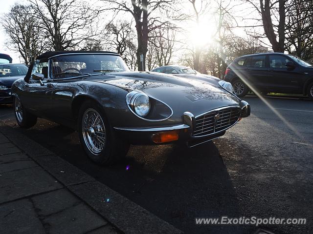 Jaguar E-Type spotted in Harrogate, United Kingdom