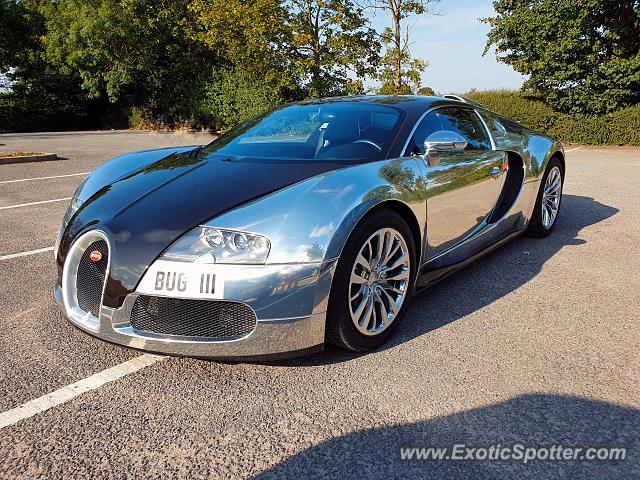 Bugatti Veyron spotted in Loughborough, United Kingdom