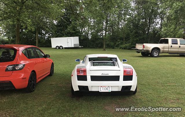 Lamborghini Gallardo spotted in Elkhart Lake, Wisconsin