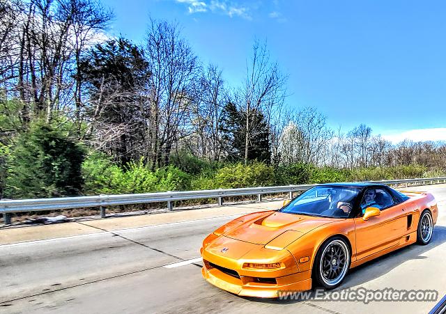 Acura NSX spotted in Hebron, Kentucky