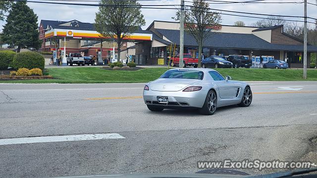 Mercedes SLS AMG spotted in Hebron, Kentucky