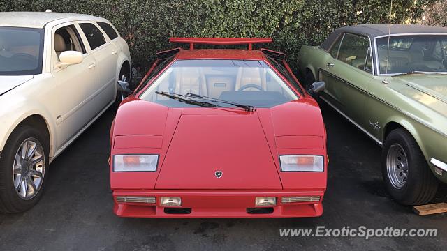 Lamborghini Countach spotted in Los Angeles, California